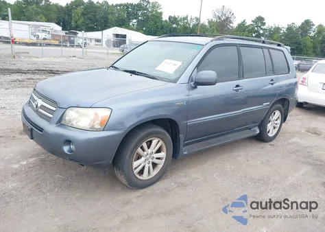 2006 Toyota Highlander Hybrid Limited V6 from USA, damaged, VIN JTEDW21A660009891